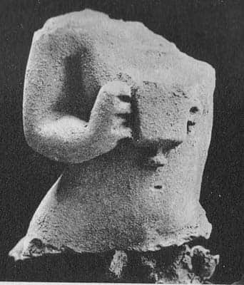 Bust of drinking Warrior
