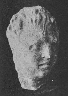 Grimacing head
