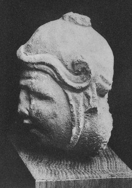 Tête de guerrier (HADB 386)