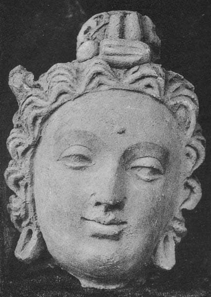 Tête de Bodhisattva