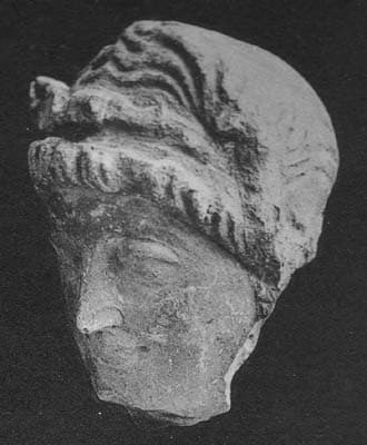 Figure in Stucco: Head of Female Donor, Chakhil-i Ghoundi, Hadda
