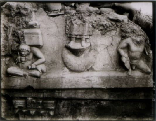 Figure in Stucco: Bust of Pançika, Bāgh Gaï, Hadda