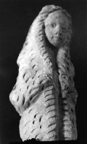 Figure in Stucco: Demon, Tapa-i Kafarihā, Hadda