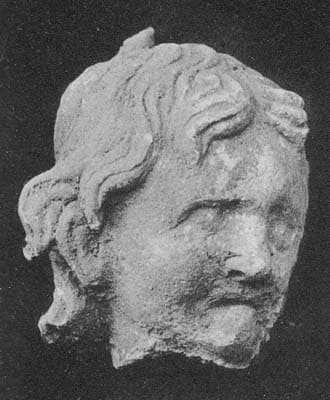 Tête de guerrier