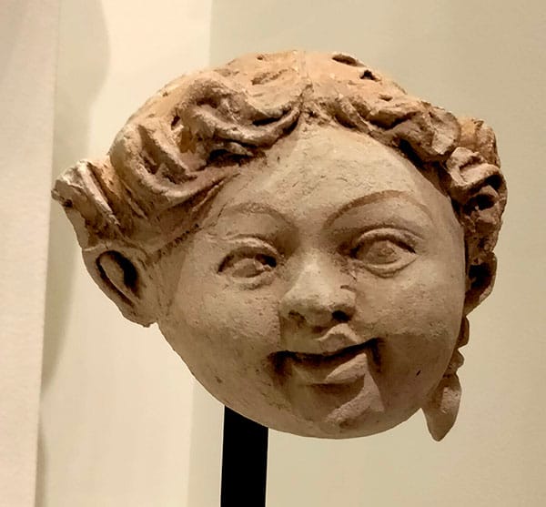 Head of a young Donor