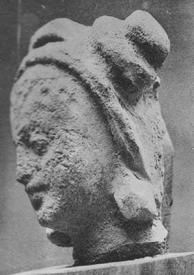 Head of Female Donor or Secondary Deity